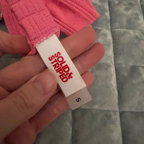 NWT SOLID AND STRIPED BIKINI - Picture 7 of 7